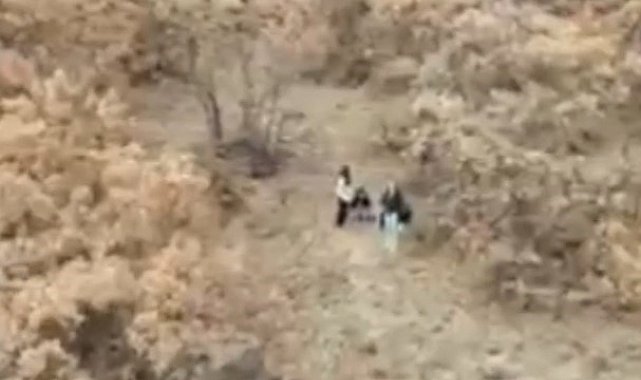 Tunceli'de, gezide kaybolan 5 kız çocuğu dron ile bulundu