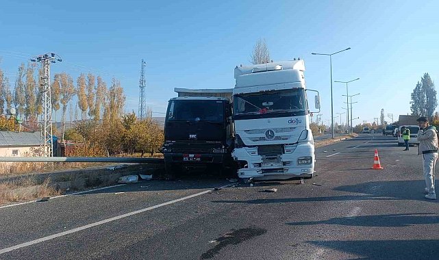 Tuzluca çevre yolunda trafik kazası