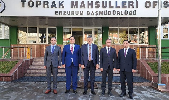 Vali Çiftçi'den TMO'ya ziyaret