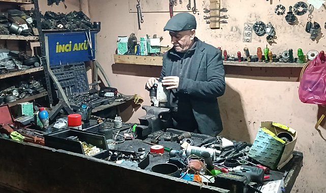 40 yıllık oto elektrik ustası teknolojiye direniyor