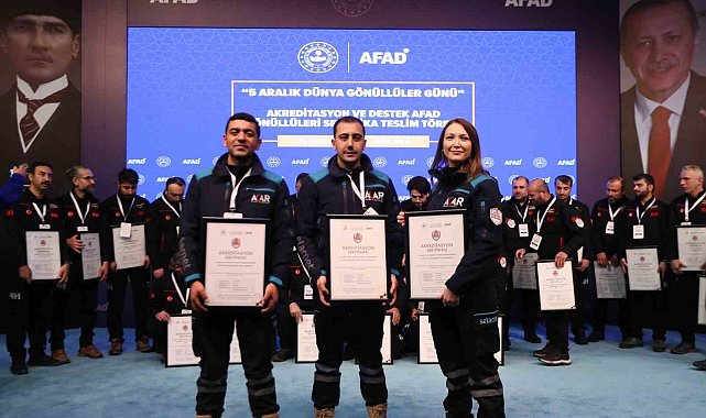 ACAR'a peç ve akreditasyon belgesi verildi