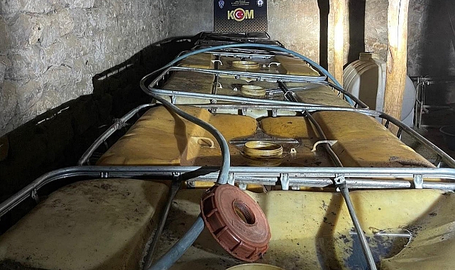 Ağrı'da 8 ton 510 litre kaçak motorin ele geçirildi