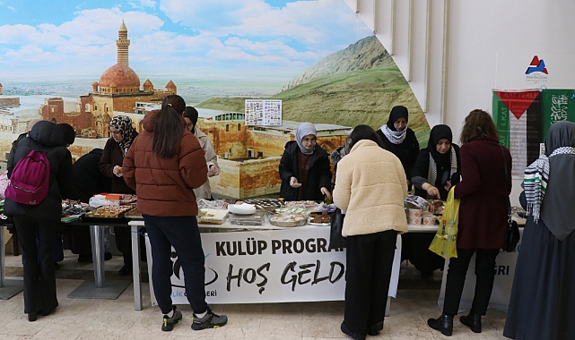 Ağrı'da Gazze'ye destek için kermes düzenlendi