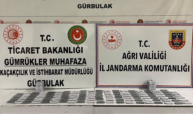 Ağrı'da tırın dorsesinde 1 kilo 49 gram sentetik uyuşturucu ele geçirildi