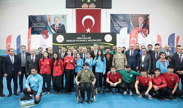 Ağrı'da 5 bin sporcuya malzeme desteği