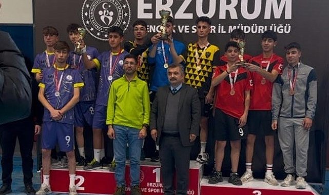 Aşkale spor müsabakalarında başarısı ile öne çıkıyor