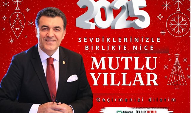 Başkan Demir'den yeni yıl tebrik mesajı