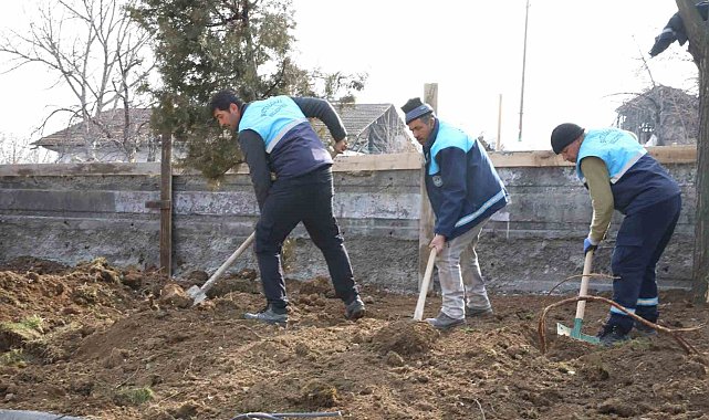 Battalgazi'de yeşil alanlar yenileniyor