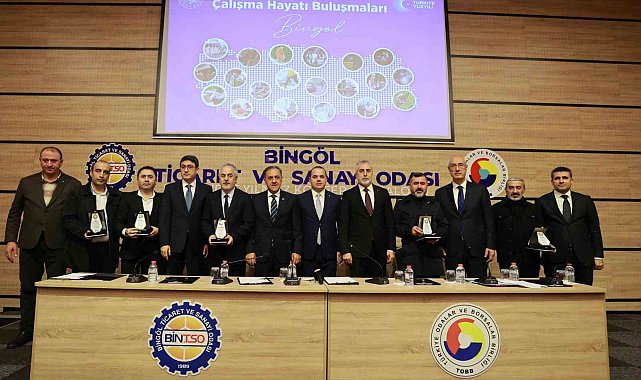Bingöl'de "Türkiye Yüzyılı'nda Çalışma Hayatı Buluşmaları" toplantısı gerçekleştirildi
