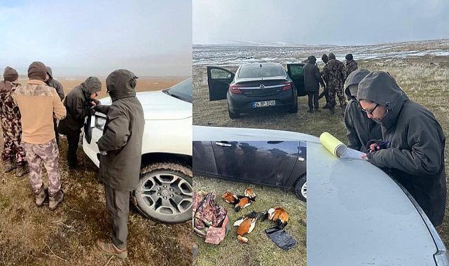 Bitlis'te kaçak avlanan 2 şahsa 26 bin 582 lira caza uygulanacak