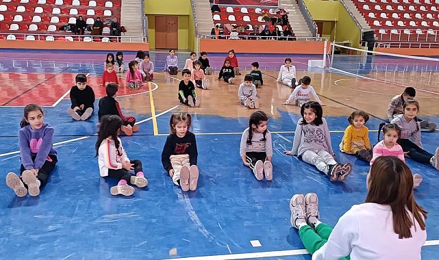 Bulanık'ta jimnastik kurslarına yoğun ilgi