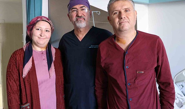 Çanakkale ve Sivas'tan gelen glomus tümörlü hastalar Van'da sağlığına kavuştular