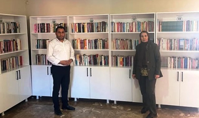 Digor Belediye Kütüphanesi öğrencilerin hizmetinde