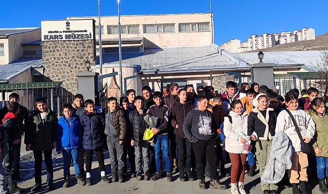 Digorlu öğrenciler Kafkas Projesi ile tarihe yolculuk yaptı