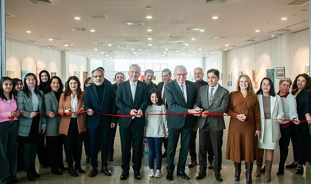 EBYÜ'de resim sergisi düzenlendi