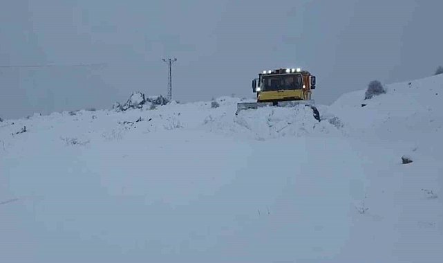 Elazığ'da 106 köy yolu ulaşıma kapandı