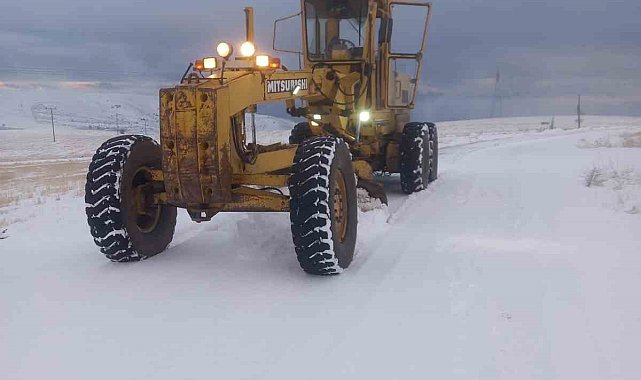 Elazığ'da 26 köy yolu ulaşıma açıldı