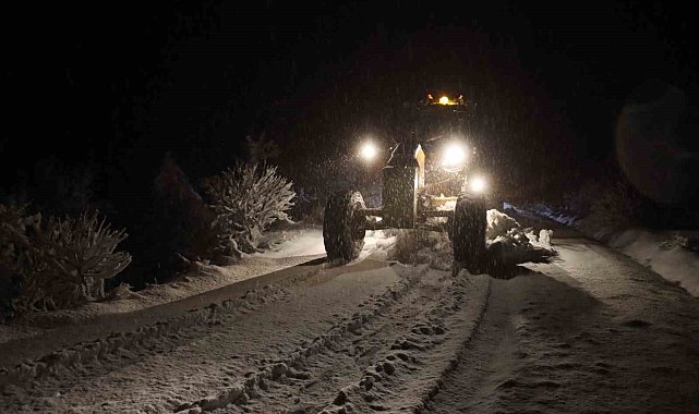 Elazığ'da 45 köy yolu ulaşıma açıldı