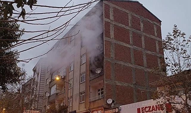 Elazığ'da ev yangını