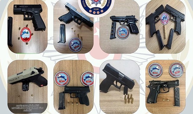 Elazığ'da ruhsatsız silah taşıyan 16 şahıs yakalandı