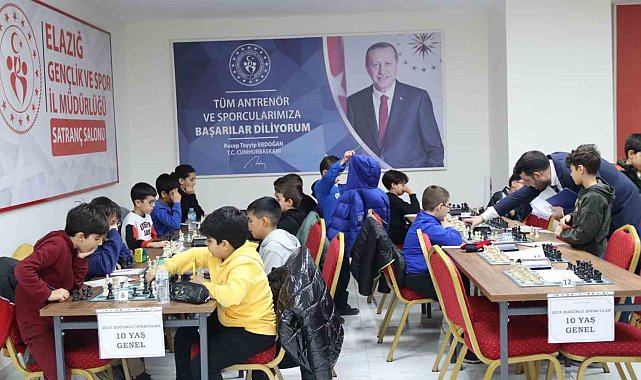 Elazığ'da satranç müsabakaları sona erdi