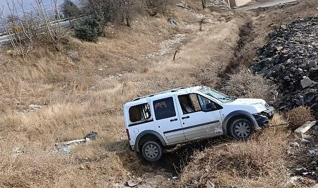 Elazığ'da trafik kazası: 2 yaralı