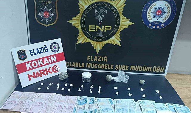 Elazığ'da uyuşturucu operasyonu: 2 şüpheli yakalandı