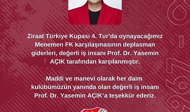 Elazığspor'a deplasman desteği