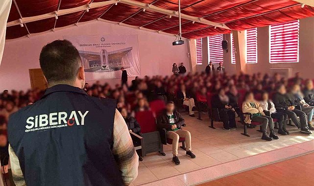 Erzincan Emniyeti'nden siber güvenlik eğitimi
