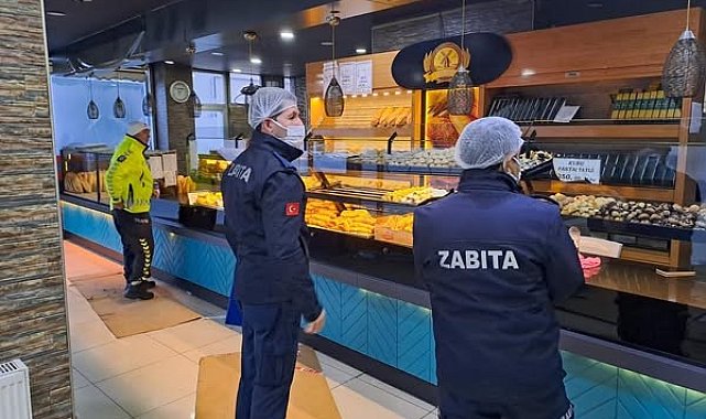 Erzincan'da fırınlarda gramaj ve hijyen denetimi gerçekleştirildi