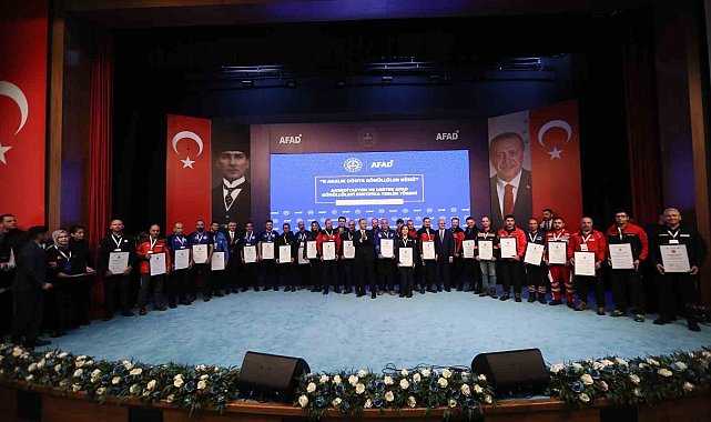 Fırat EDAŞ arama kurtarma ekibi, AFAD akreditasyon belgesi aldı
