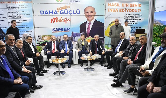 Geçit, İstanbul'daki Malatya tanıtım günlerine katıldı