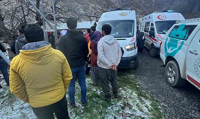 Hakkari'de dağdan düşen genç hayatını kaybetti