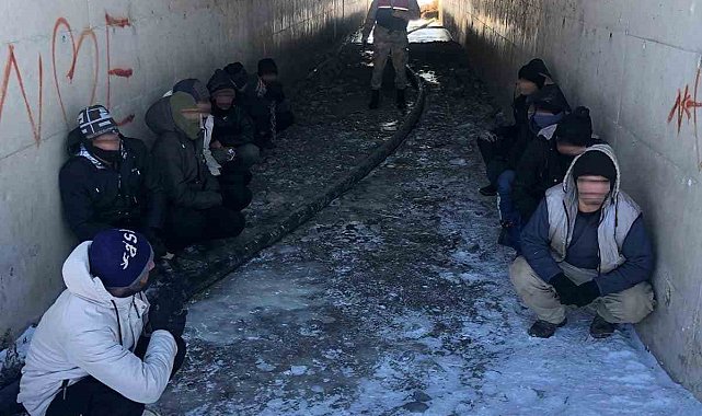 Jandarmadan düzensiz göçmen operasyonu