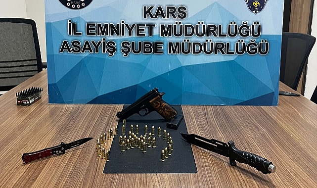Kars'ta asayiş denetimleri sürüyor