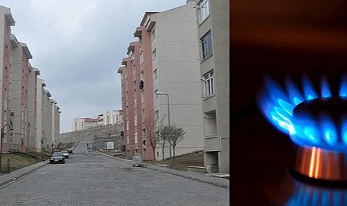 Kars TOKİ’lerde doğalgaz sorunu çözüldü