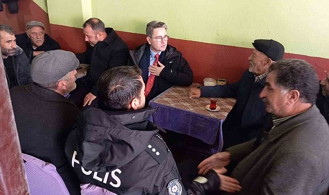 Kaymakam Emirhan Arıkan'dan esnaf ziyareti