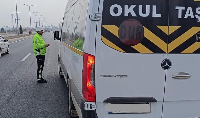 Malatya'da okul ve yurt çevrelerinde denetimler sürüyor