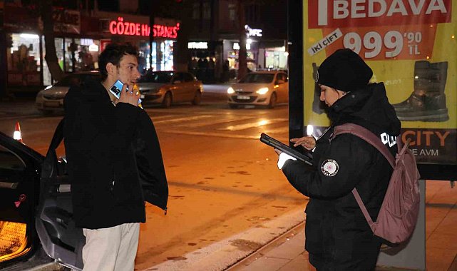 Malatya'da polis ekipleri yılbaşı denetiminde