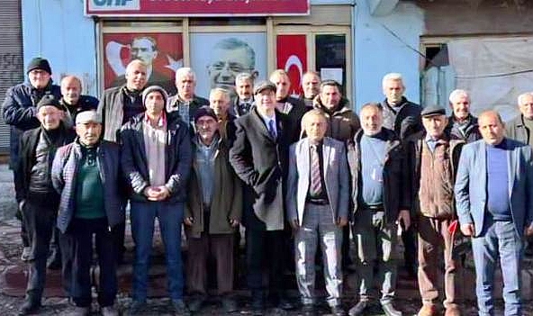 Milletvekili Alp ilçe ziyaretlerinde