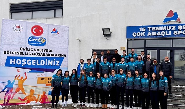Munzur Üniversitesi kadın voleybol takımı, Ünilig'de 3'üncü oldu