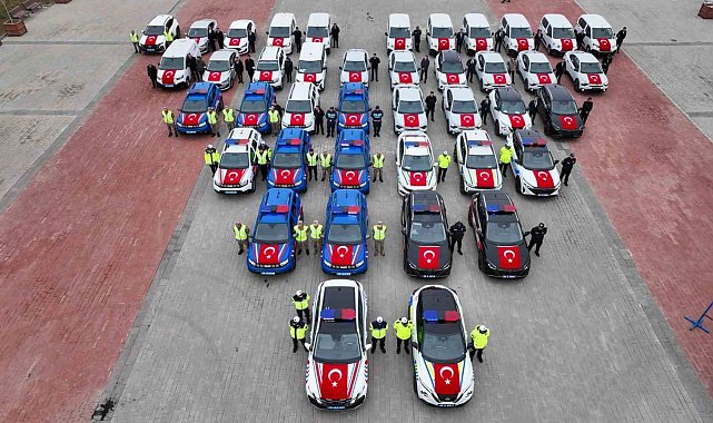 Muş'ta emniyet ve jandarmaya 41 yeni araç tahsis edildi