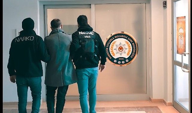 Muş'ta narkotik operasyonu: 1 kişi tutuklandı