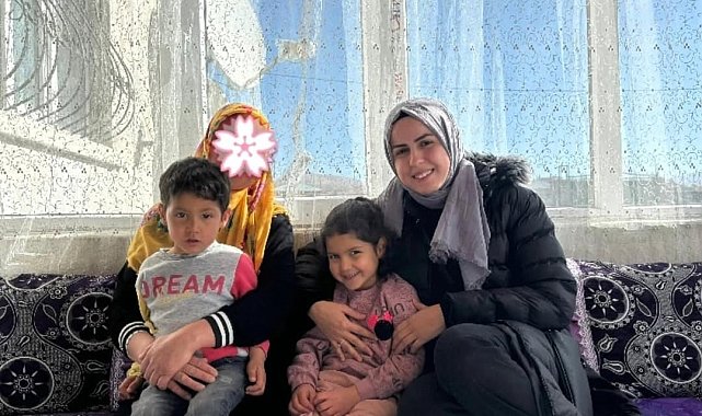Öğretmenlerinden öğrencilerine ev ziyareti