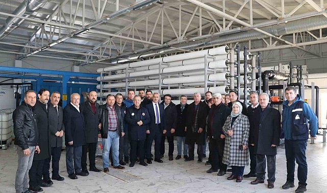 Oltu arıtılmış suya kavuşuyor