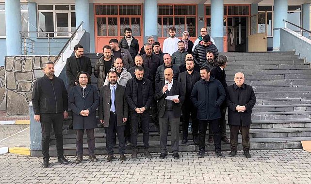 Patnos'ta STK'lar eğitimcilere sahip çıktı