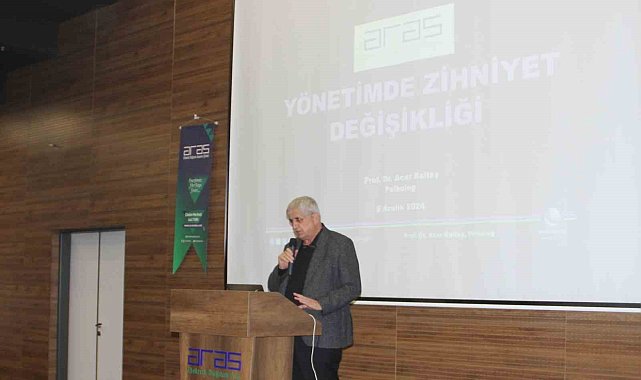 Prof. Dr. Acar Baltaş'tan "Liderlikte yeni eğilimler" konferansı