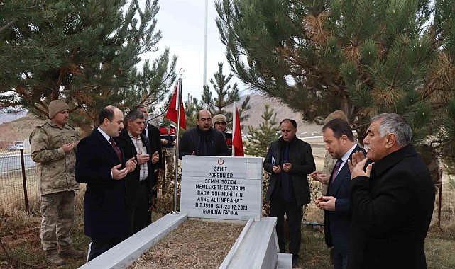 Şehit Semih Sözen mezarı başında anıldı