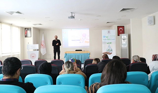 Su verimliliği ve su tasarrufunun önemi anlatıldı