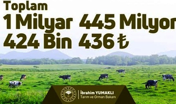 Tarımsal destekler hesaplara yatırılıyor